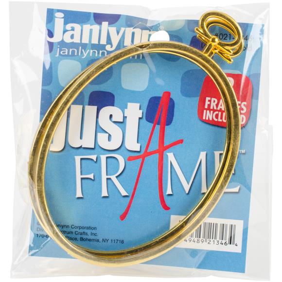 21-1346 GOLD - JUST A FRAME OVL