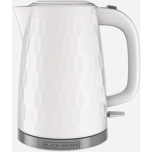 Black & Decker Honeycomb Collection Rapid Boil 1.7 Ltr. Electric Cordless Kettle with Premium Textured Finish