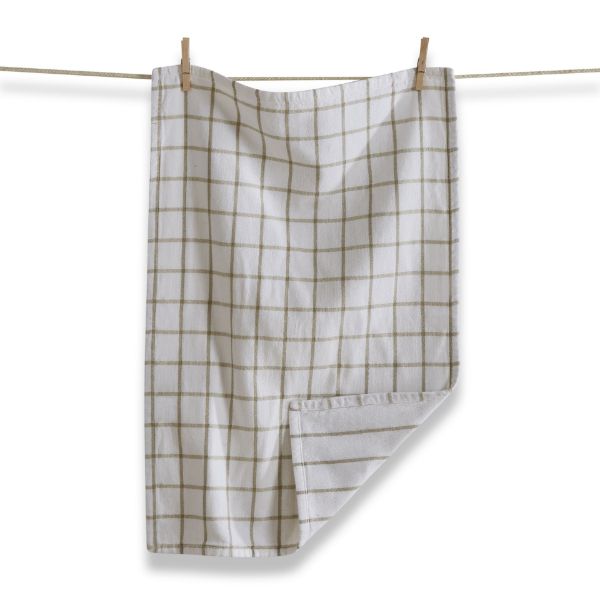 TAG CLASSIC DOUBLE CLOTH DISHTOWEL WHITE MULTI