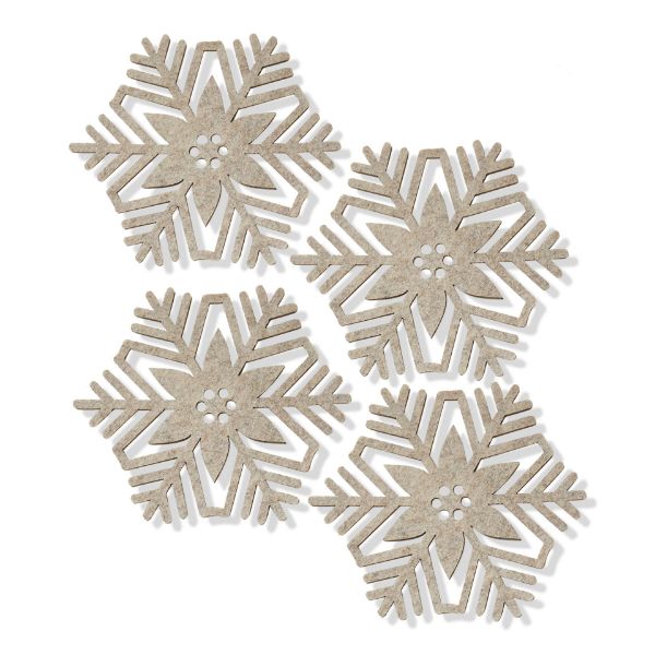 Snowflake Coaster Set of 4
