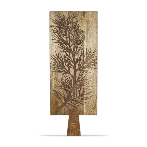 WILDE PINECONE SPRIG BOARD - NATURAL