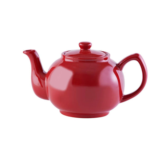 RED 6 CUP TEAPOT 37 FL OZ