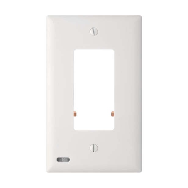 Snap Power Wall Plate Guidelight GFCI White