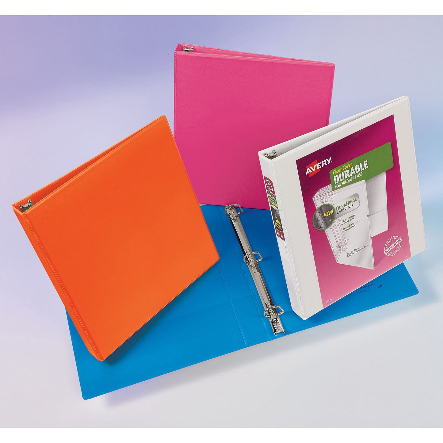 BINDER 1IN 3 RING ASSORTED