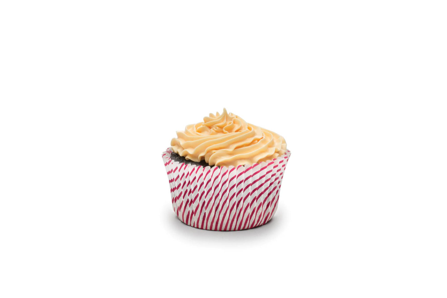 Fox Run Candy Cane Swirl Cupcake Liners, Set of 100, 3"