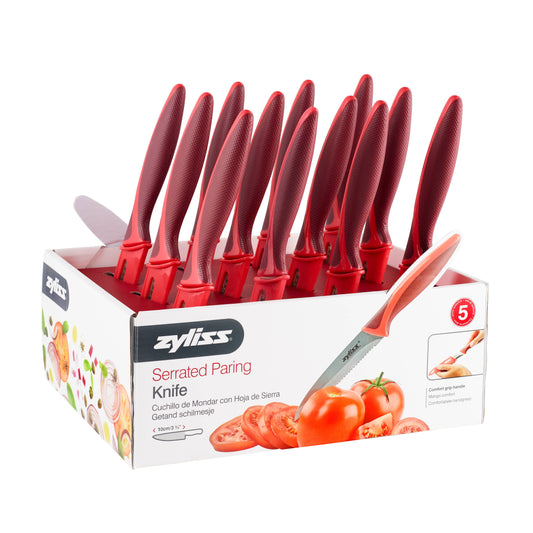 Zyliss Serrated Paring Knife CDU (Counter Display Unit)