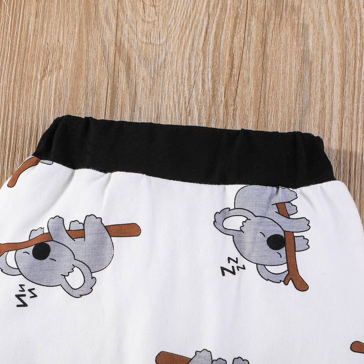 3pcs Baby Boy/Girl 95% Cotton Long-sleeve Koala Print Romper: White / 12-18 Months