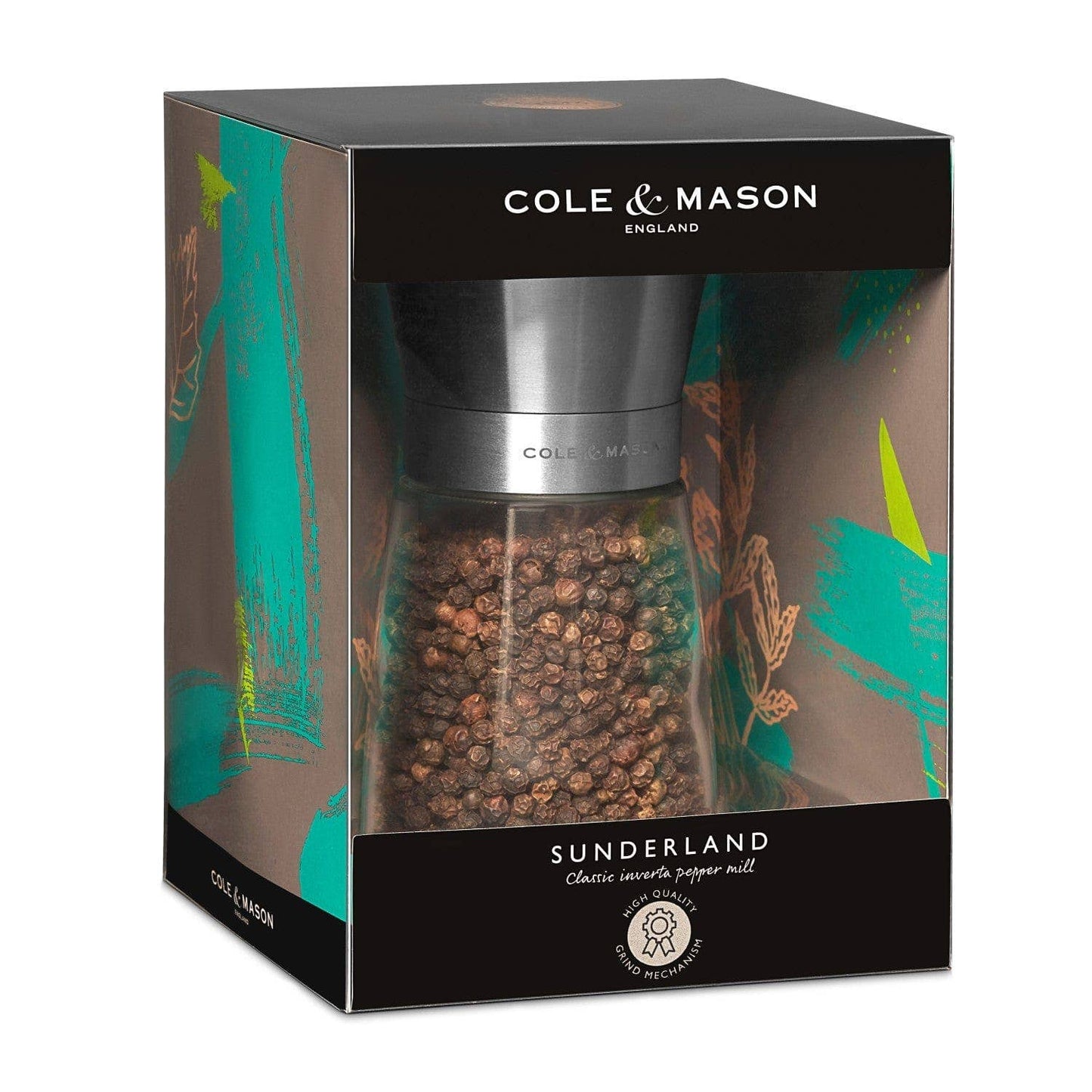 Cole & Mason Sunderland 5.5" Inverta Pepper Mill