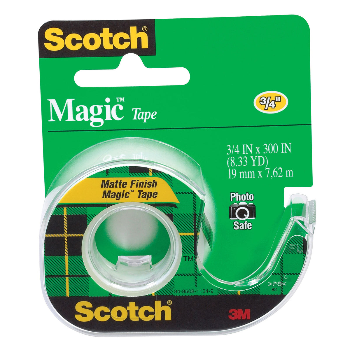 MAGIC TAPE .75X300IN DISP