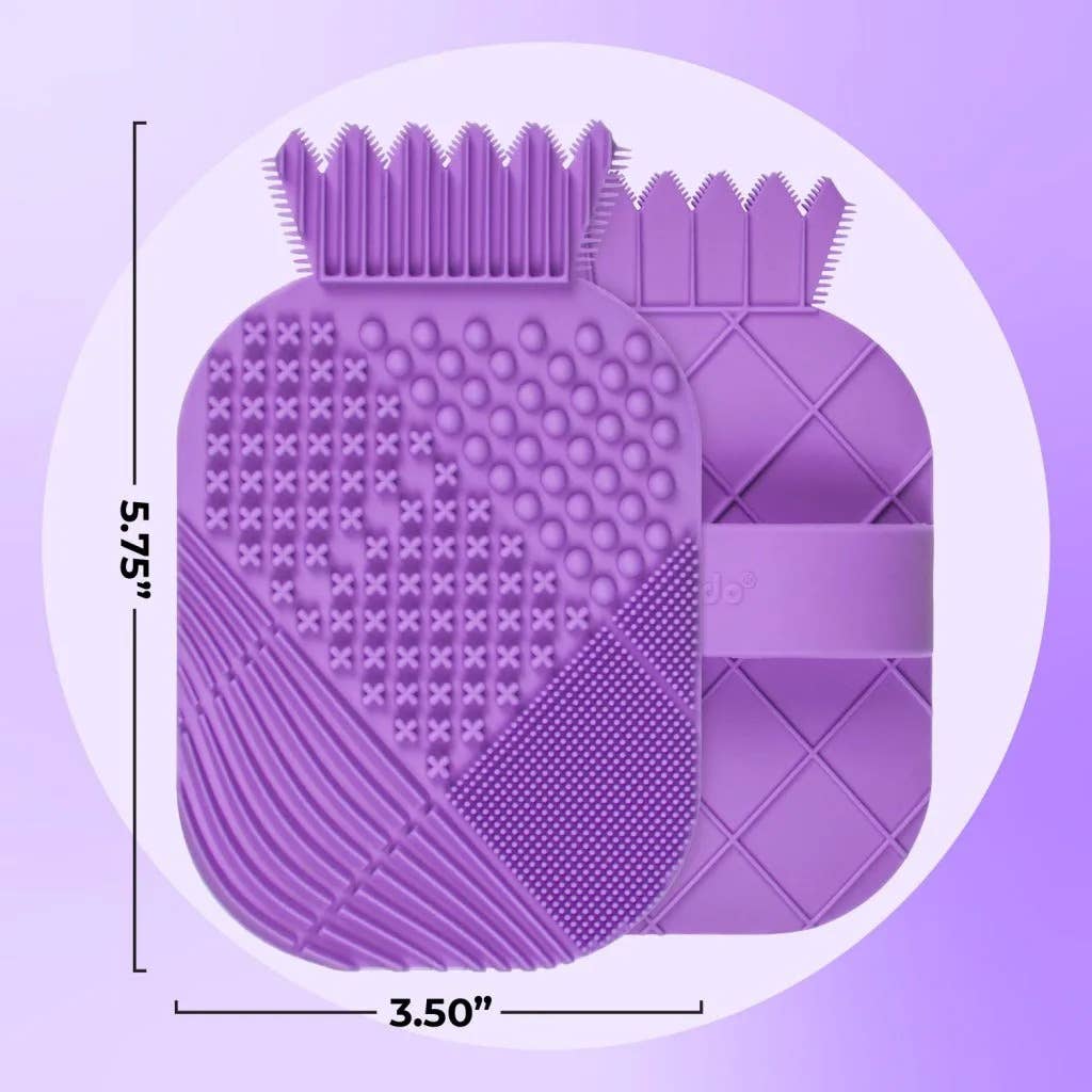 Lindo CosMat Brush Cleaning Pad: Purple