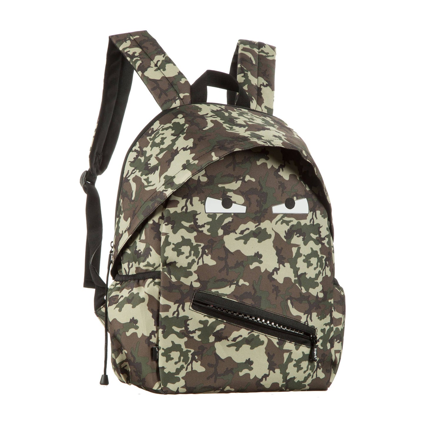 ZIPIT Grillz Backpack for Kids: Camo Green
