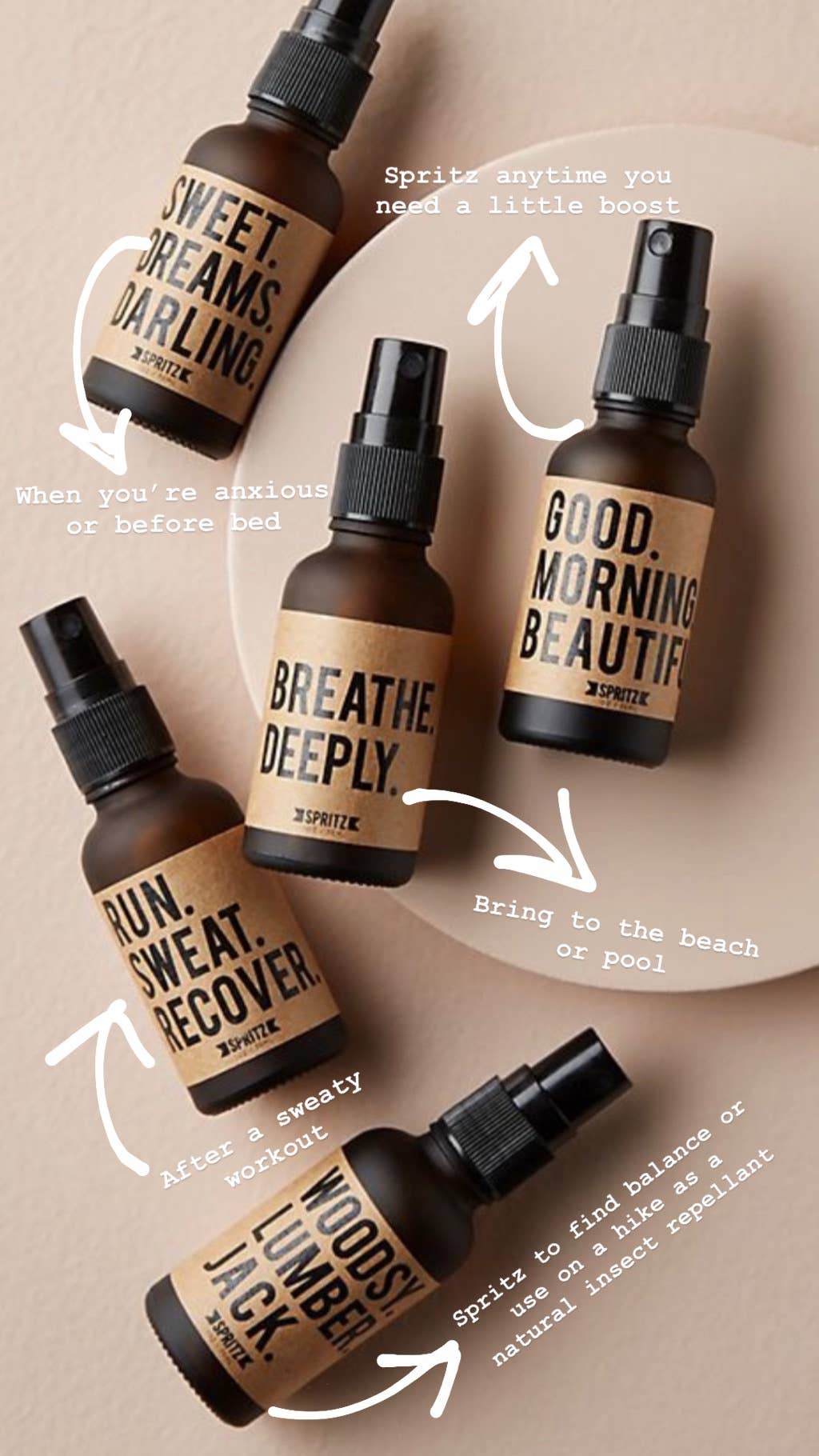 Good Morning Beautiful Essential Oil Spritz: Tester - one bottle per order