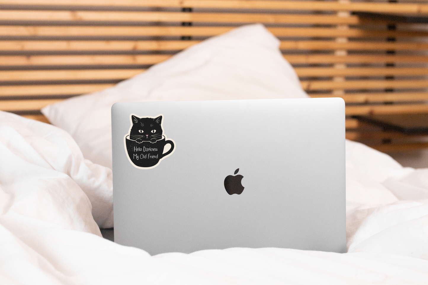 Hello Darkness My Old Friend Sticker