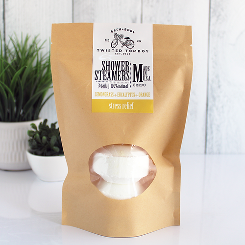 SHOWER STEAMERS | 3-PACK and SINGLE PACKS - 100% NATURAL