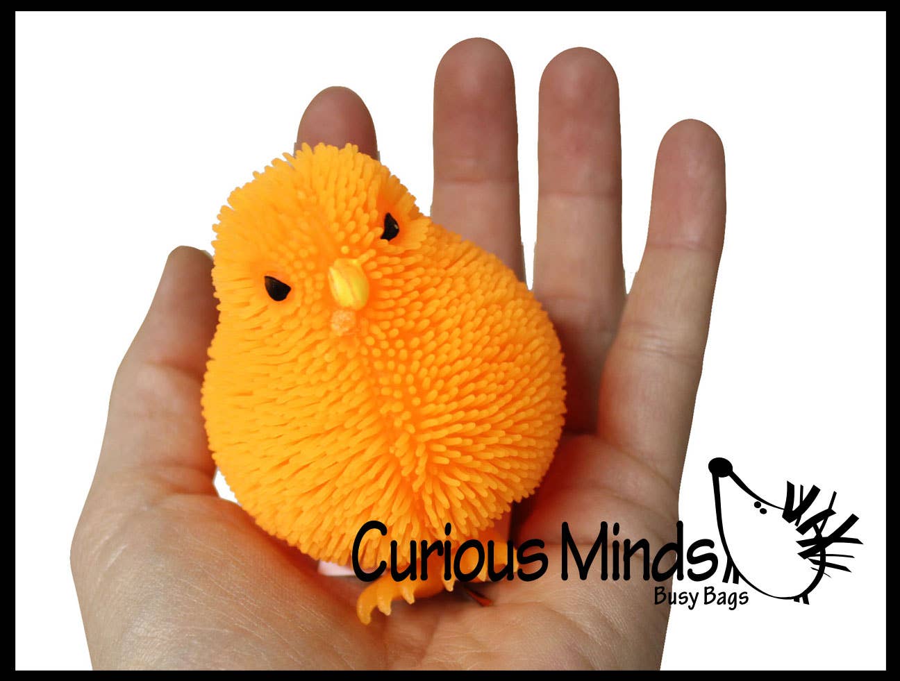 1 Puffer Chicks - Small Novelty Toy - Party Favors - Easter