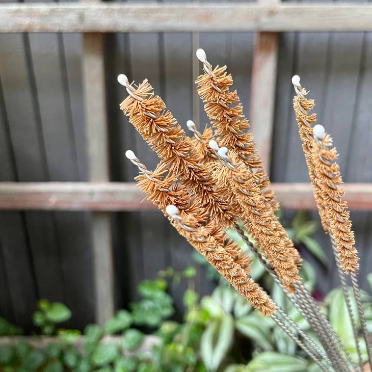 COCONUT FIBER STRAW BRUSHES