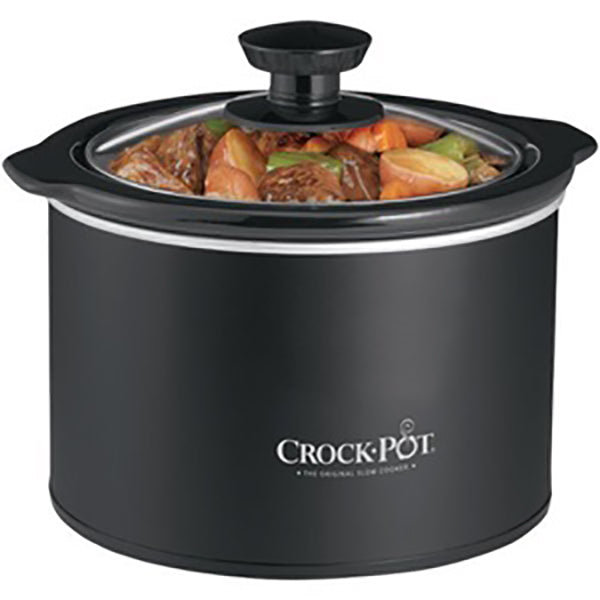 Slow Cooker 1.5QT Silver / Black