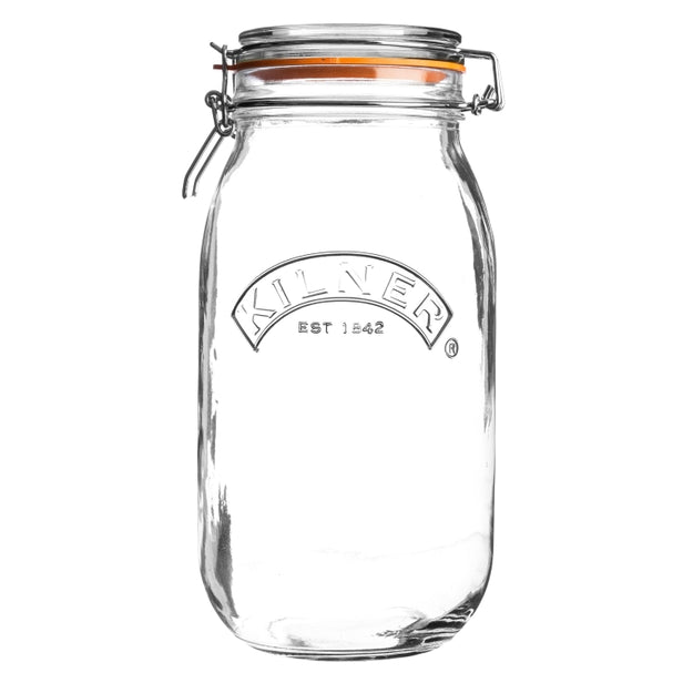 Jar Round Clip Top 51 OZ