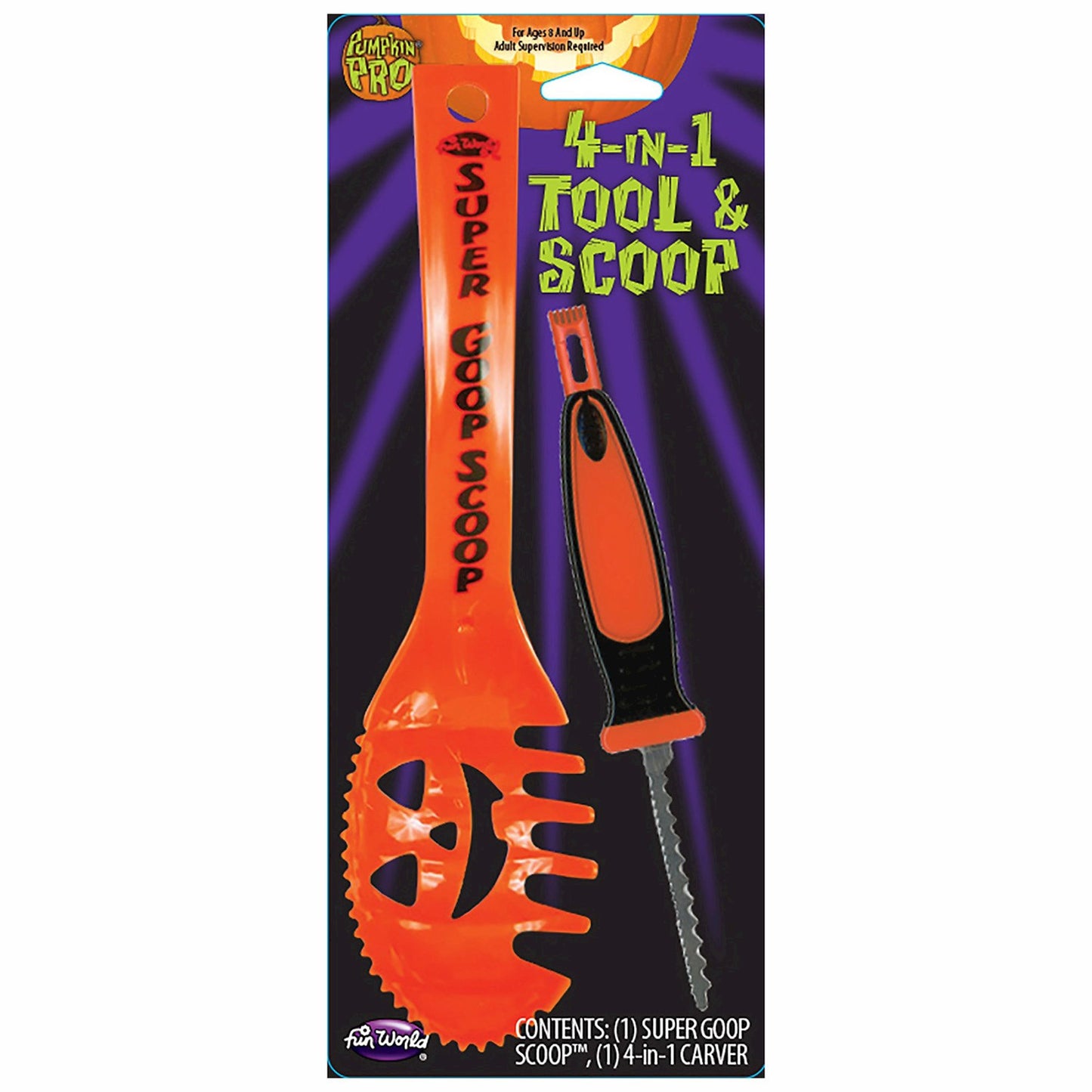 2pc Pumpkin Carving Tool/Scoop