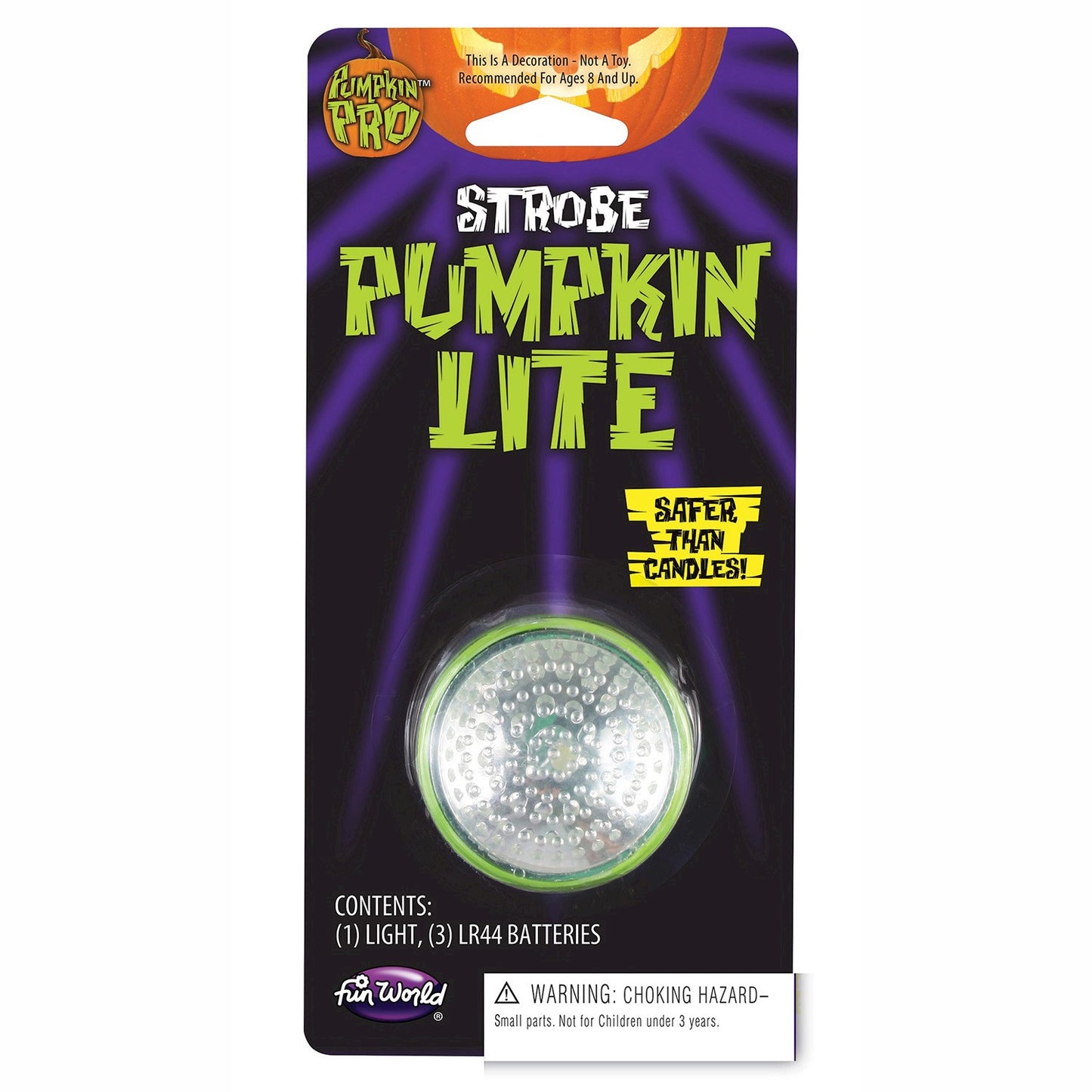 PUMPKIN STROBE LIGHTNING