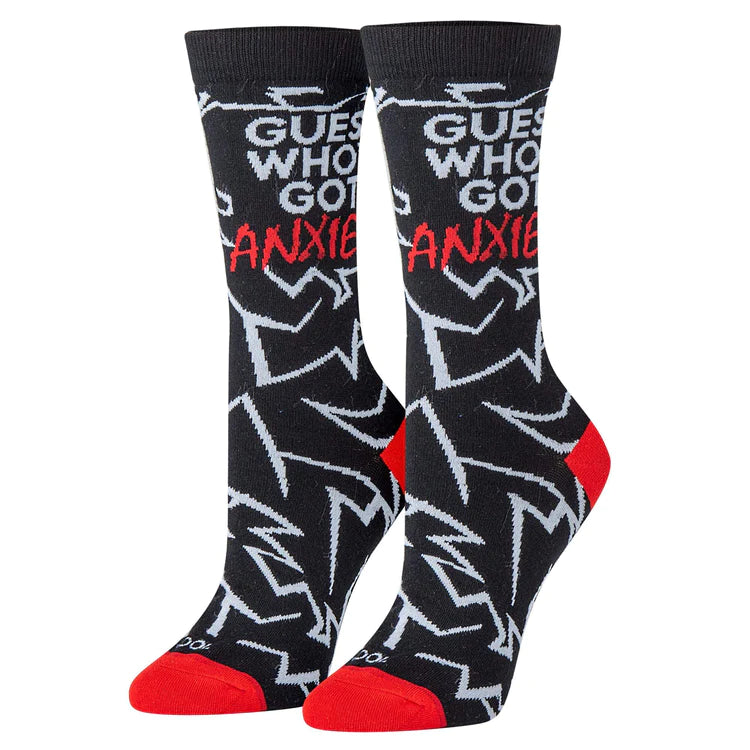 ANXIETY WOMENS COOL SOCKS