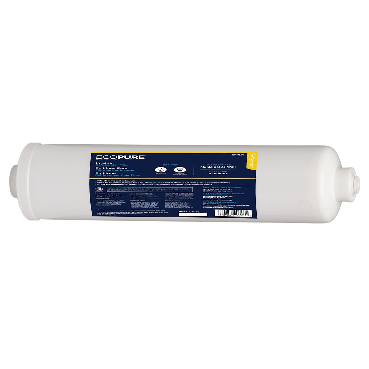 REFRIGERATOR FILTER IN LINE 6M