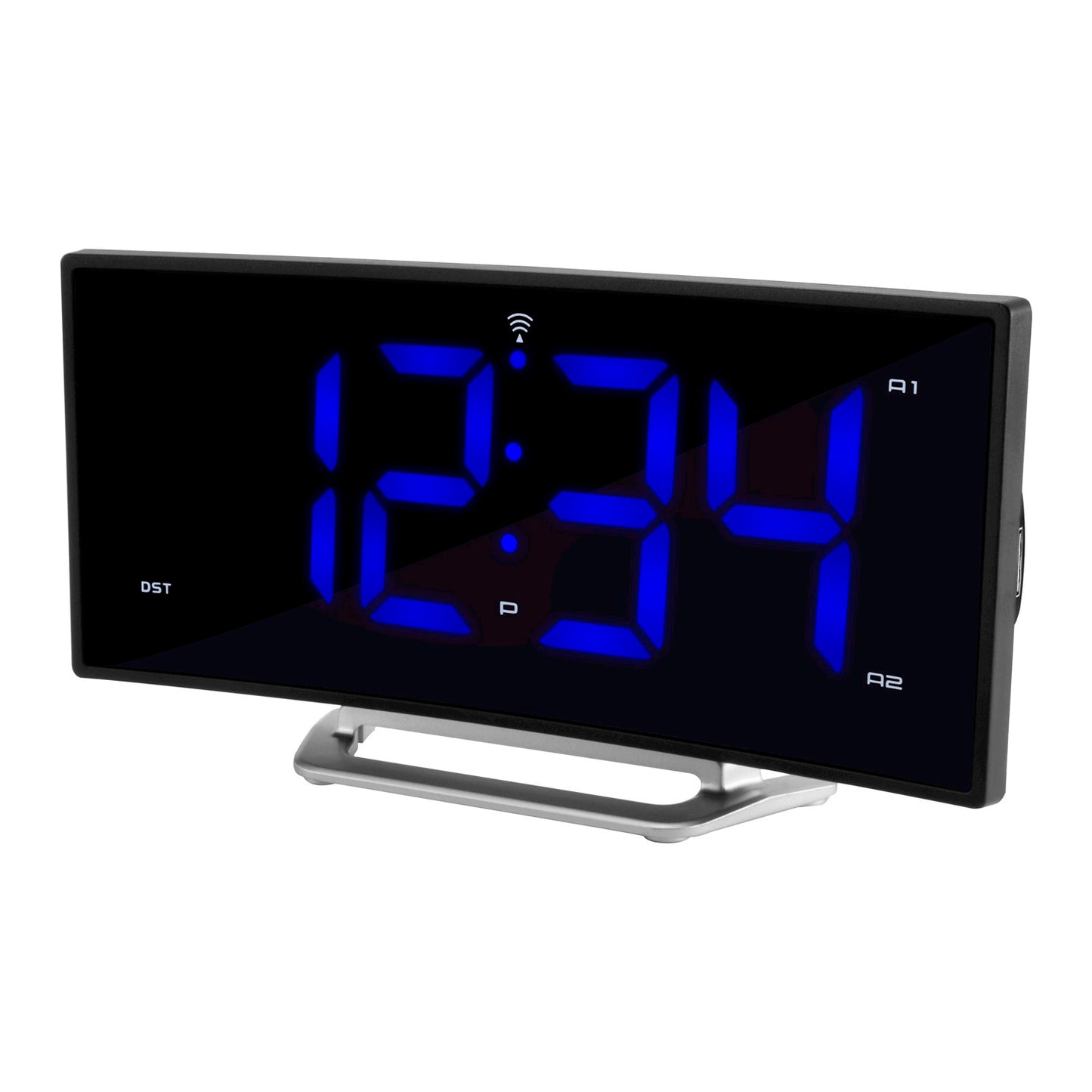 Alarm Clock Atomic Led USB Port