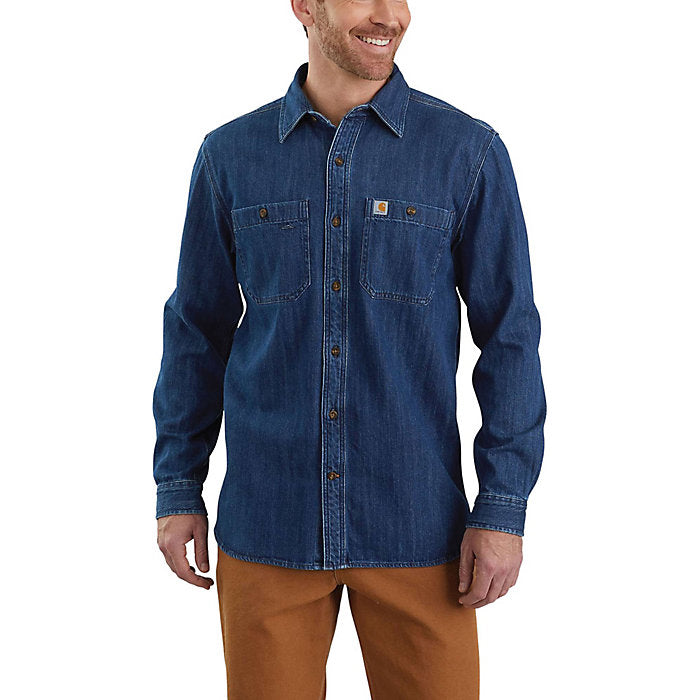 Carhartt Men's Denim LS Shirt