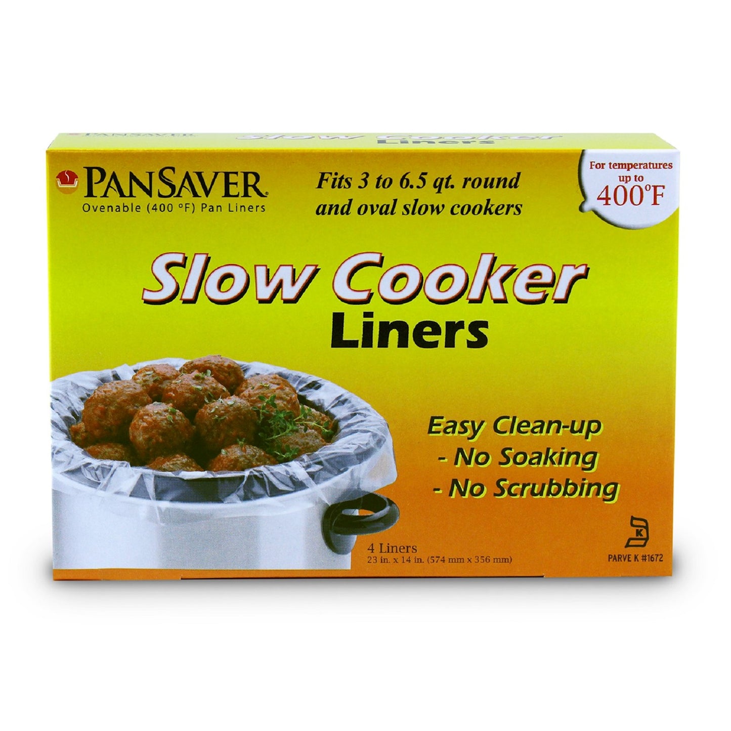 SLOW COOKER LINER 4PK