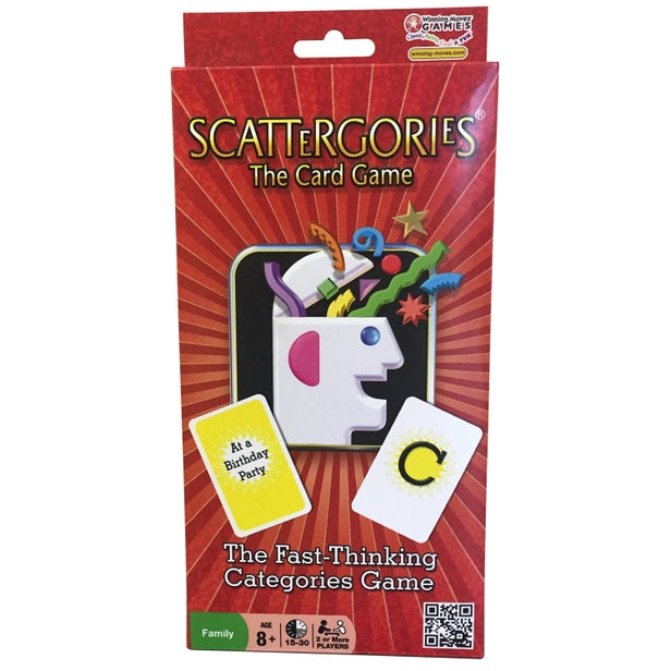 Scattergories Card Game