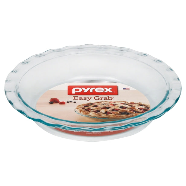 PIE PLATE 9.5 IN BLUE