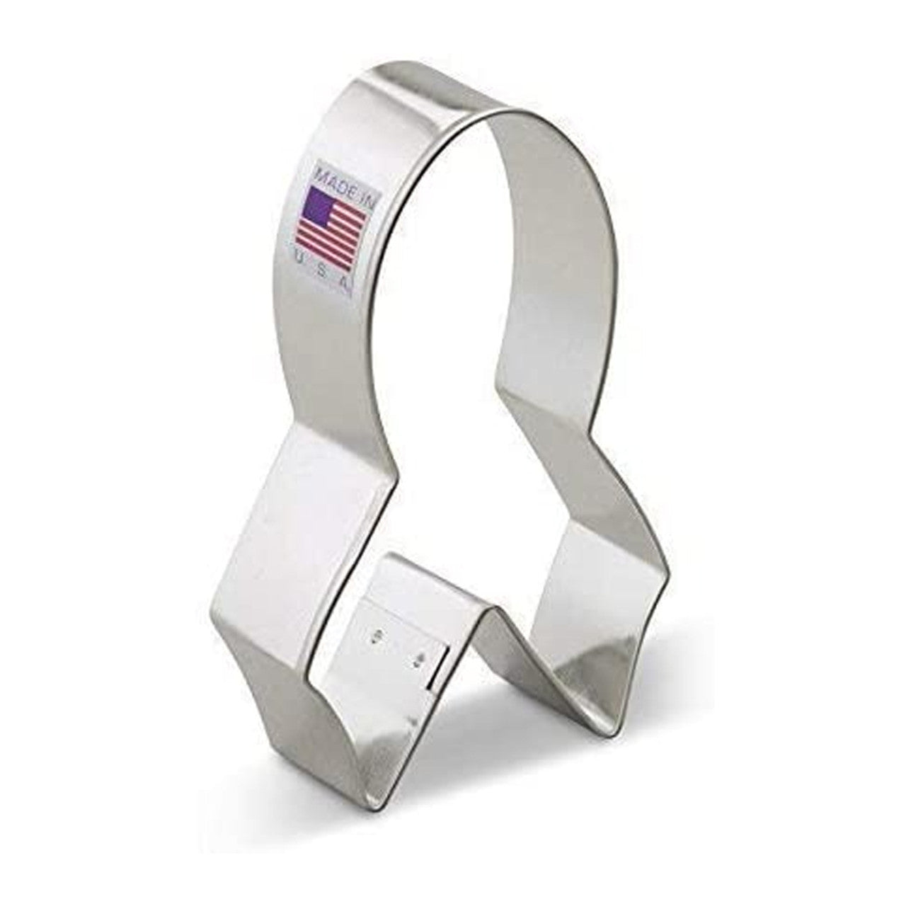 Ann Clark Cookie Cutters Awareness Ribbon Cookie Cutter, with Recipe Card