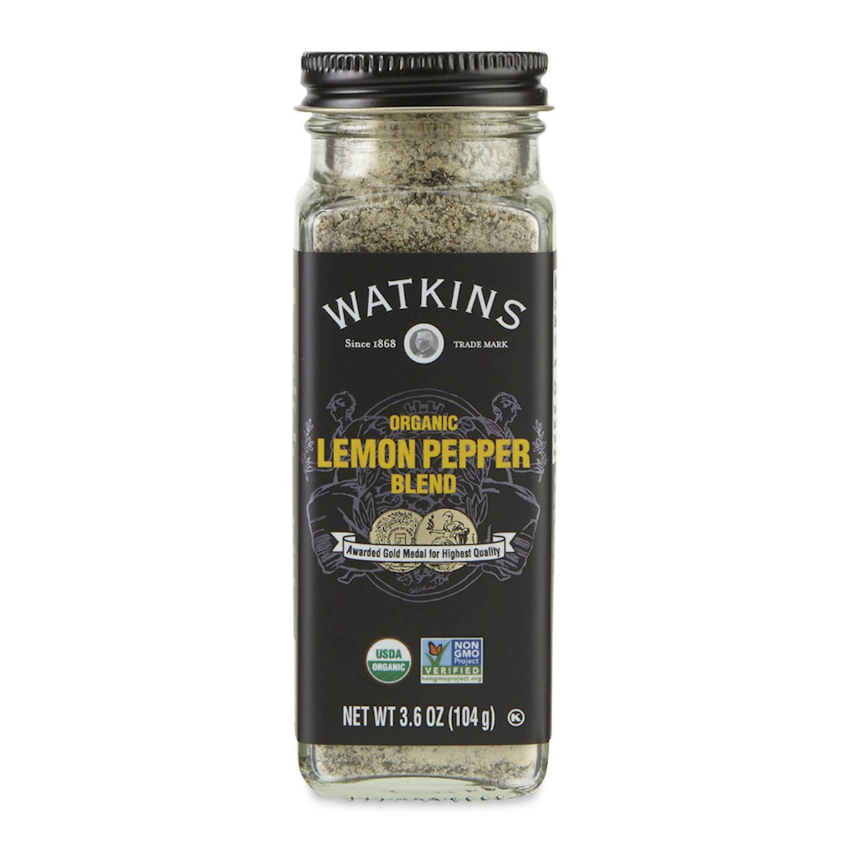 SPICE ORGANIC LEMON PEPPER 3.6OZ