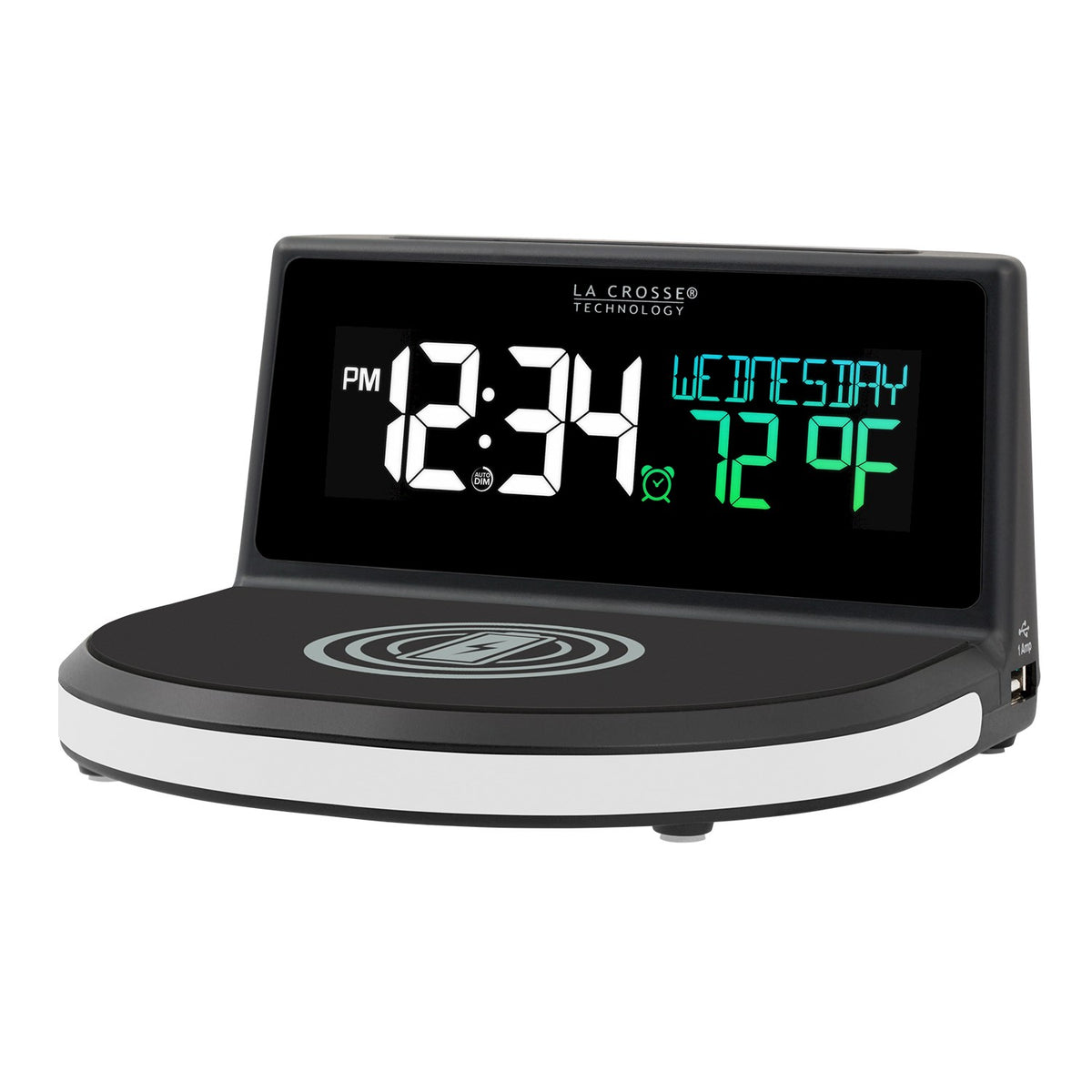 ALARM CLOCK WIRELESS CHARGING