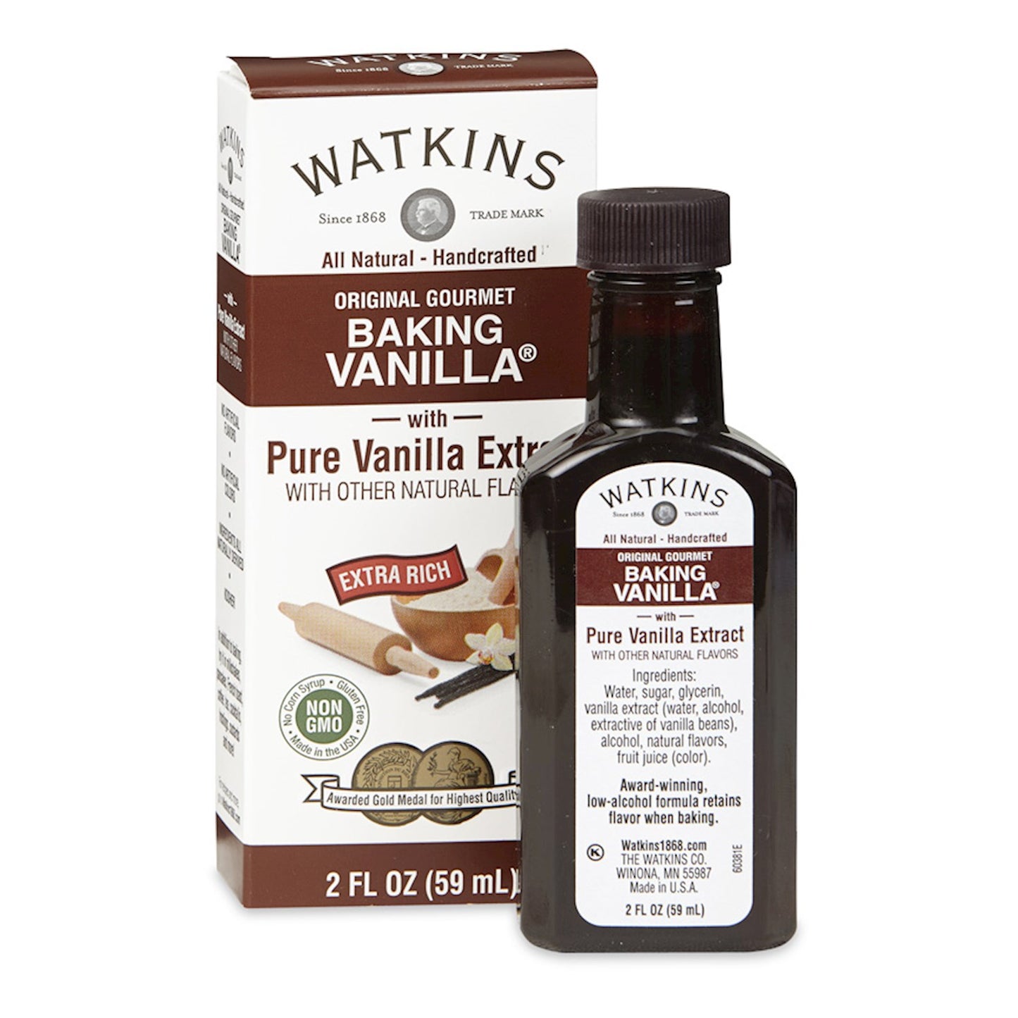 117337 BAKING VANILLA EXTRACT 2 OZ