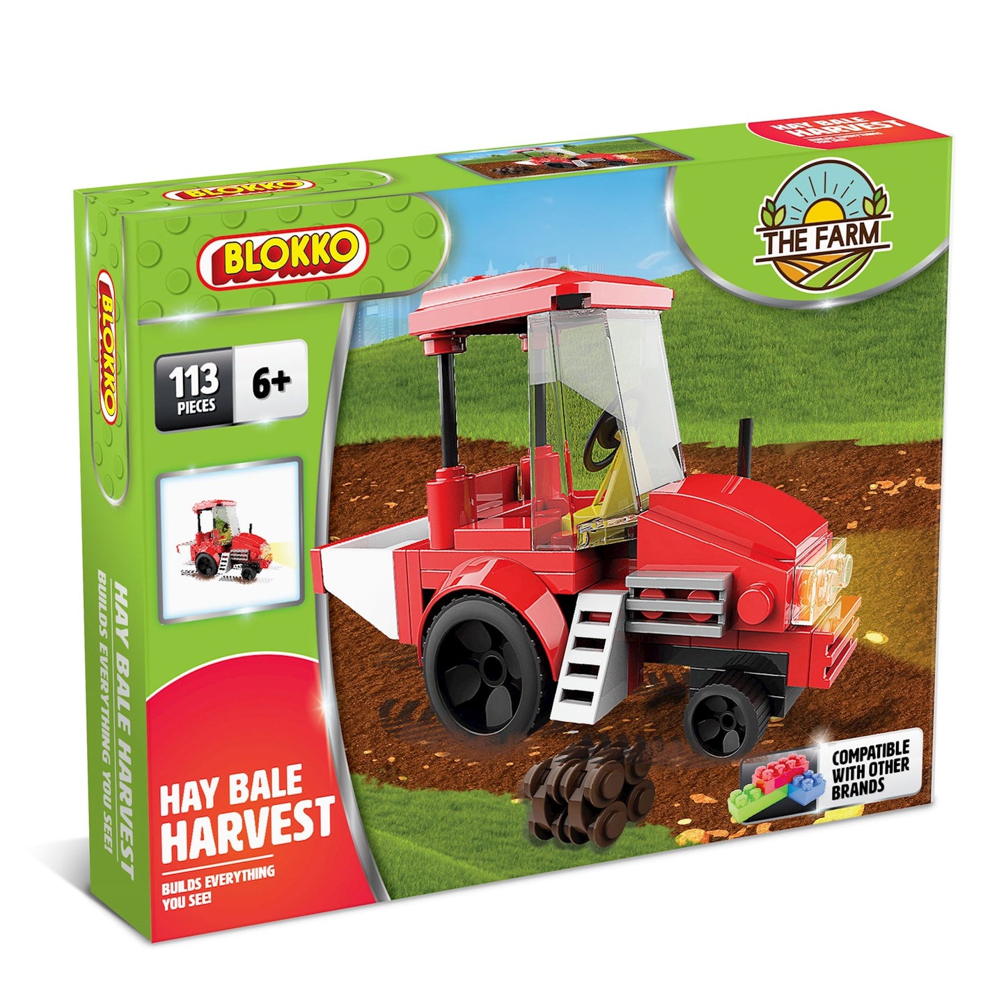 ACTIVITY BLOKKO TRACTOR 113PC SE