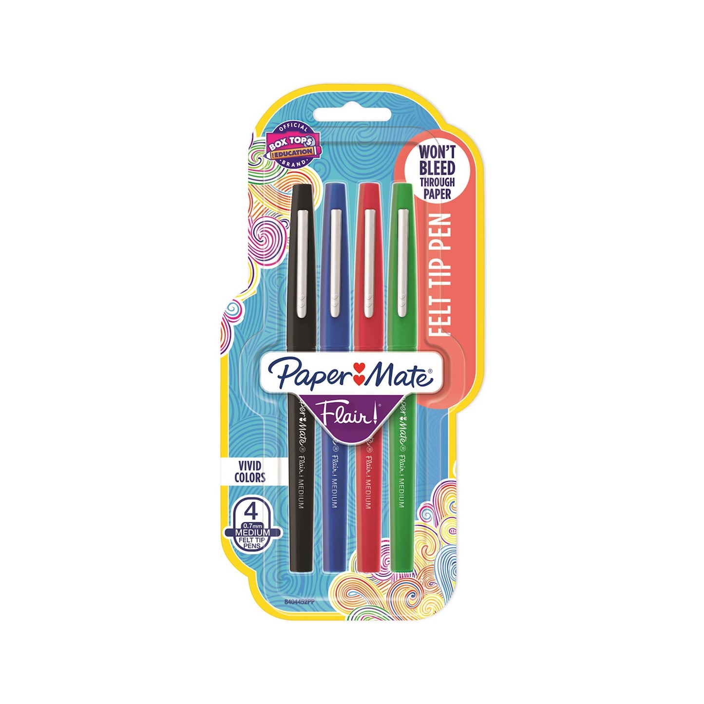 Papermate Felt Tip Pens 4PK Assortment