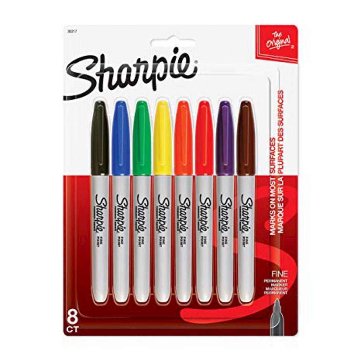 Fine 8PK Assorted Sharpie
