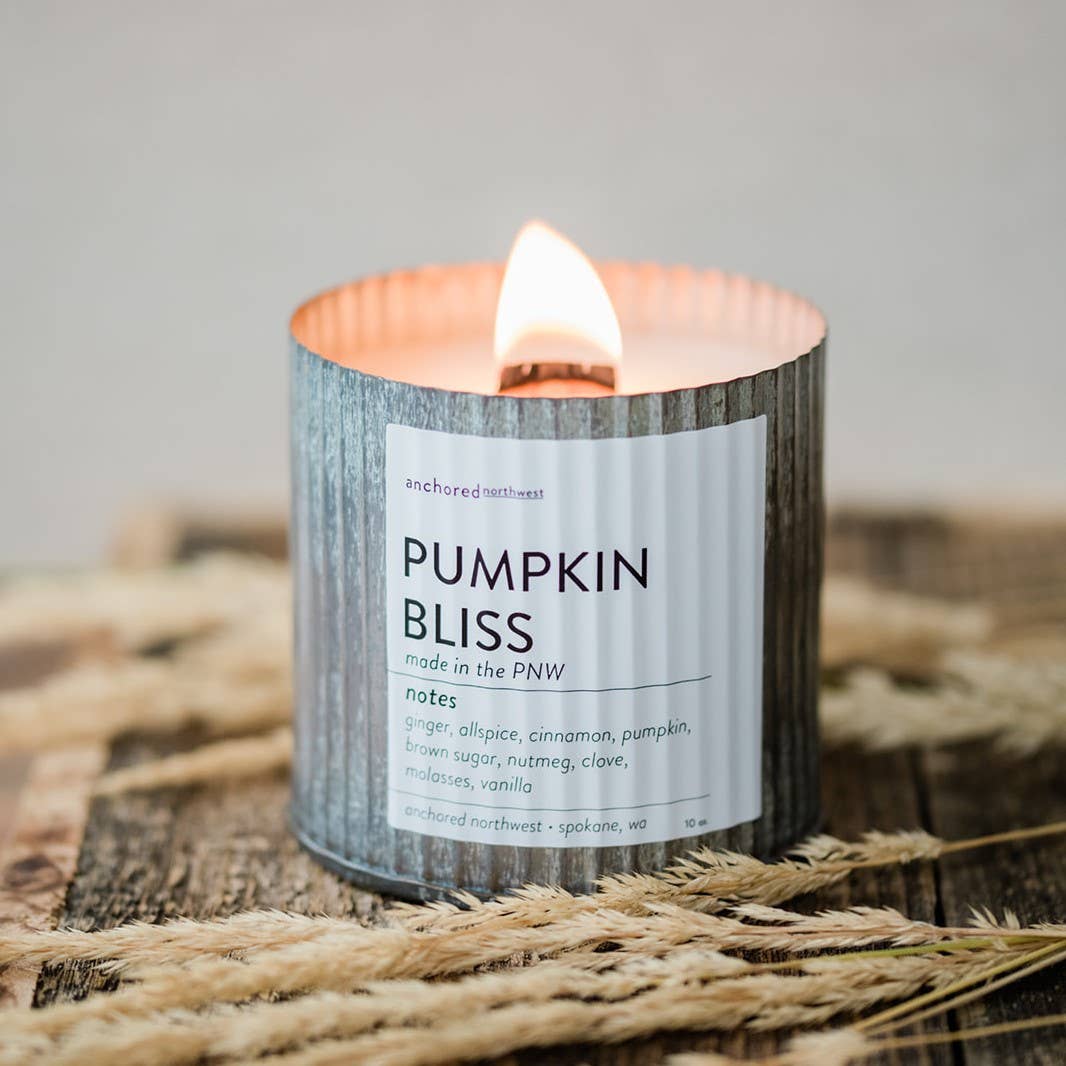 Girlfriend Wood Wick Rustic Farmhouse Soy Candle: 10oz