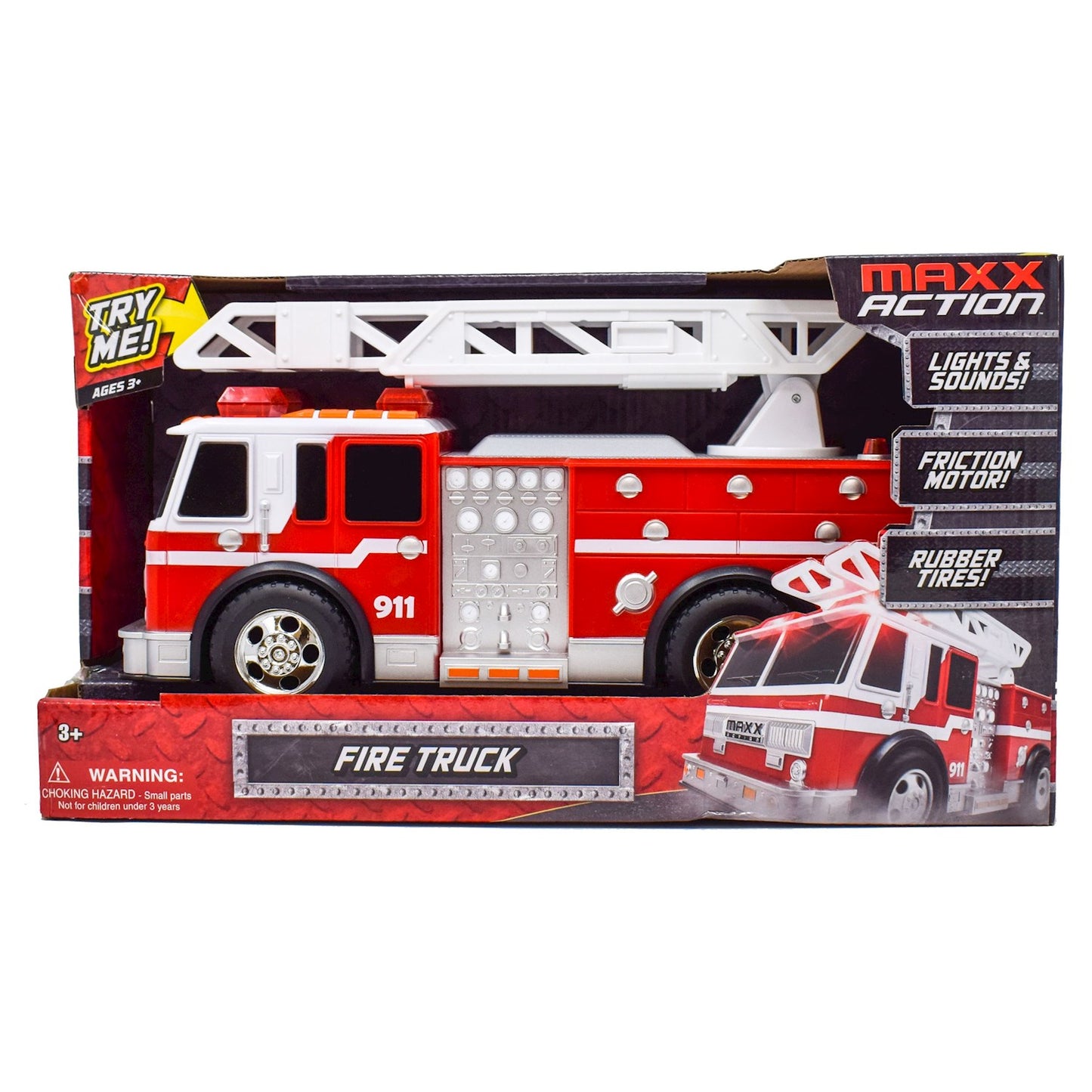 TOY FIRE TRUCK LIGHTS/SOUND