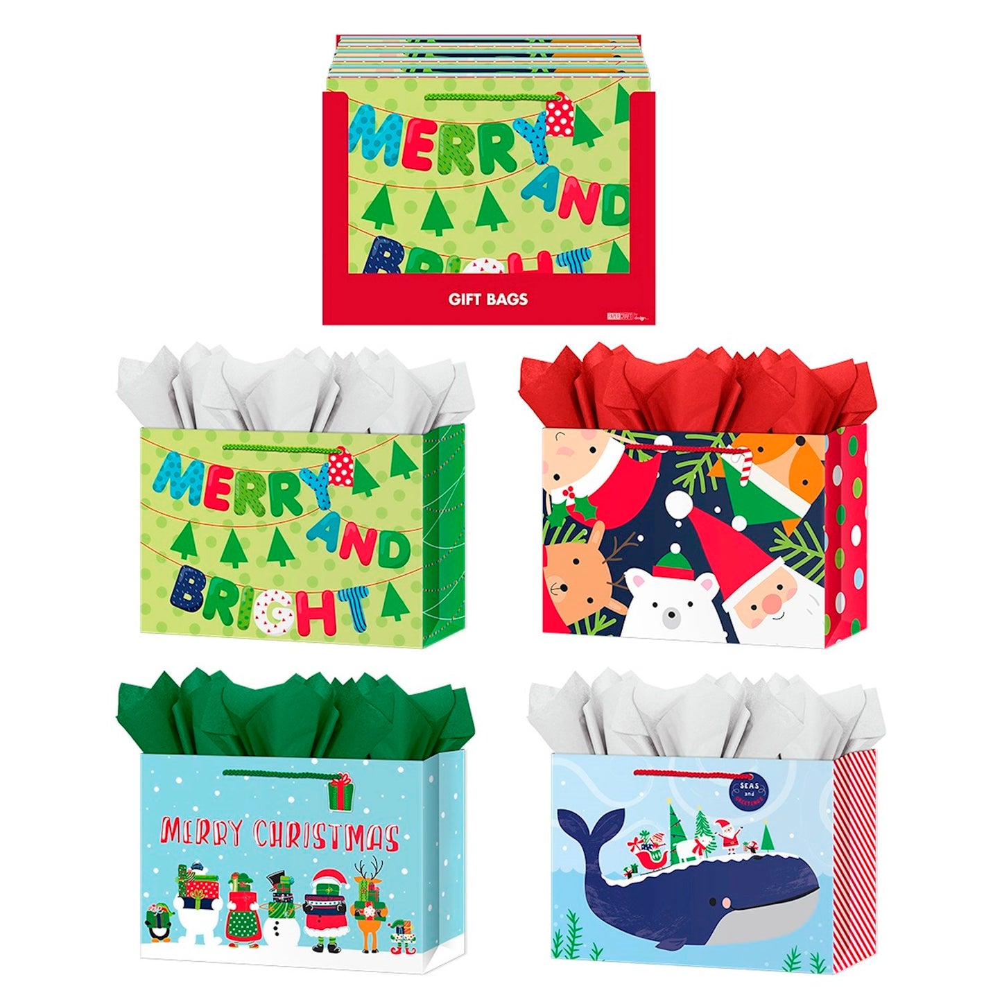 GIFT BAG CHRISTMAS JUMBO VOGUE