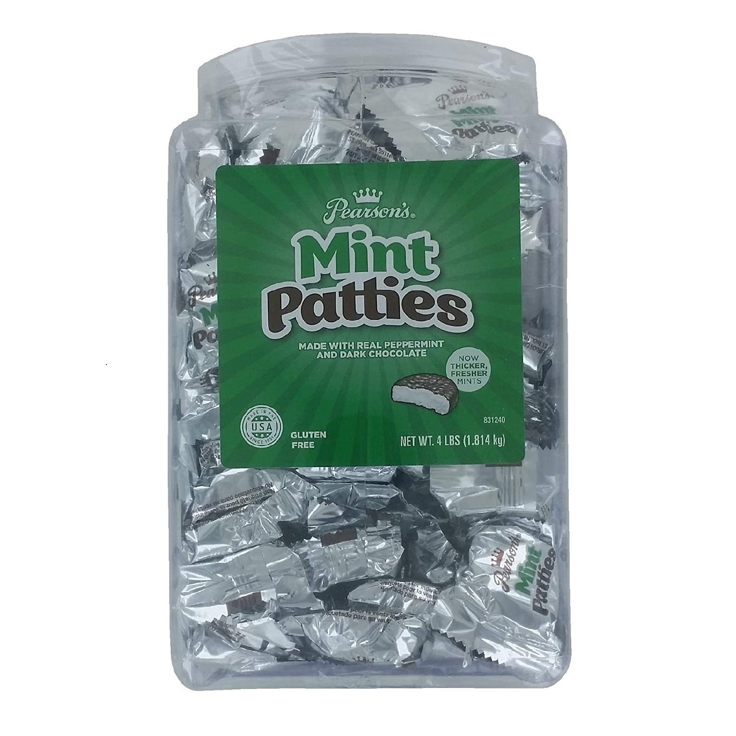 MINT PATTIE 4LB TUB