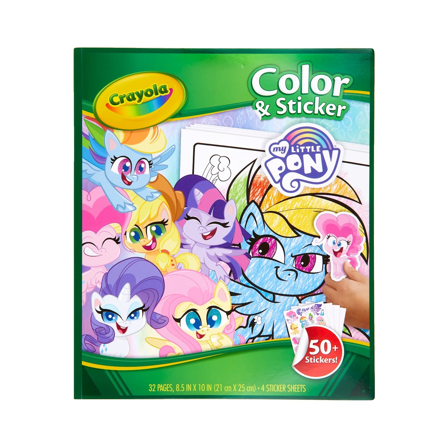 COLOR AND STICKER MY LITTLE PONY