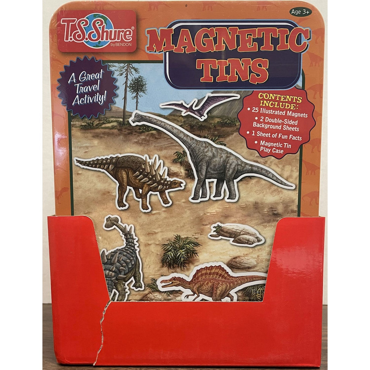 MAGNETIC TIN DINOSAURS