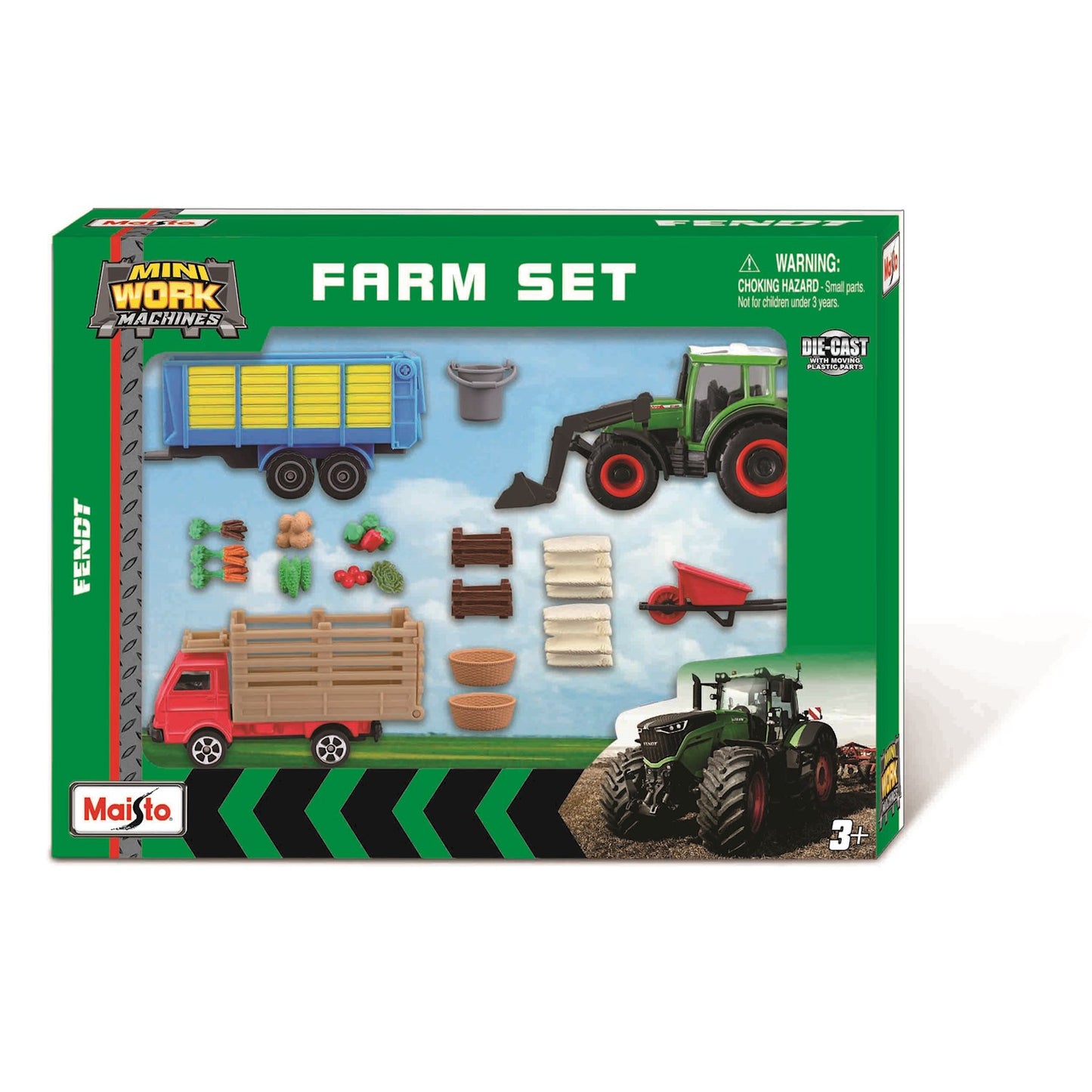TOY FARM MINI PLAYSET MED ASTD