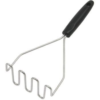 Stainless Steel Masher Black Handle