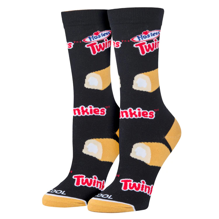 WOMENS COOL SOCKS CREW TWINKIES