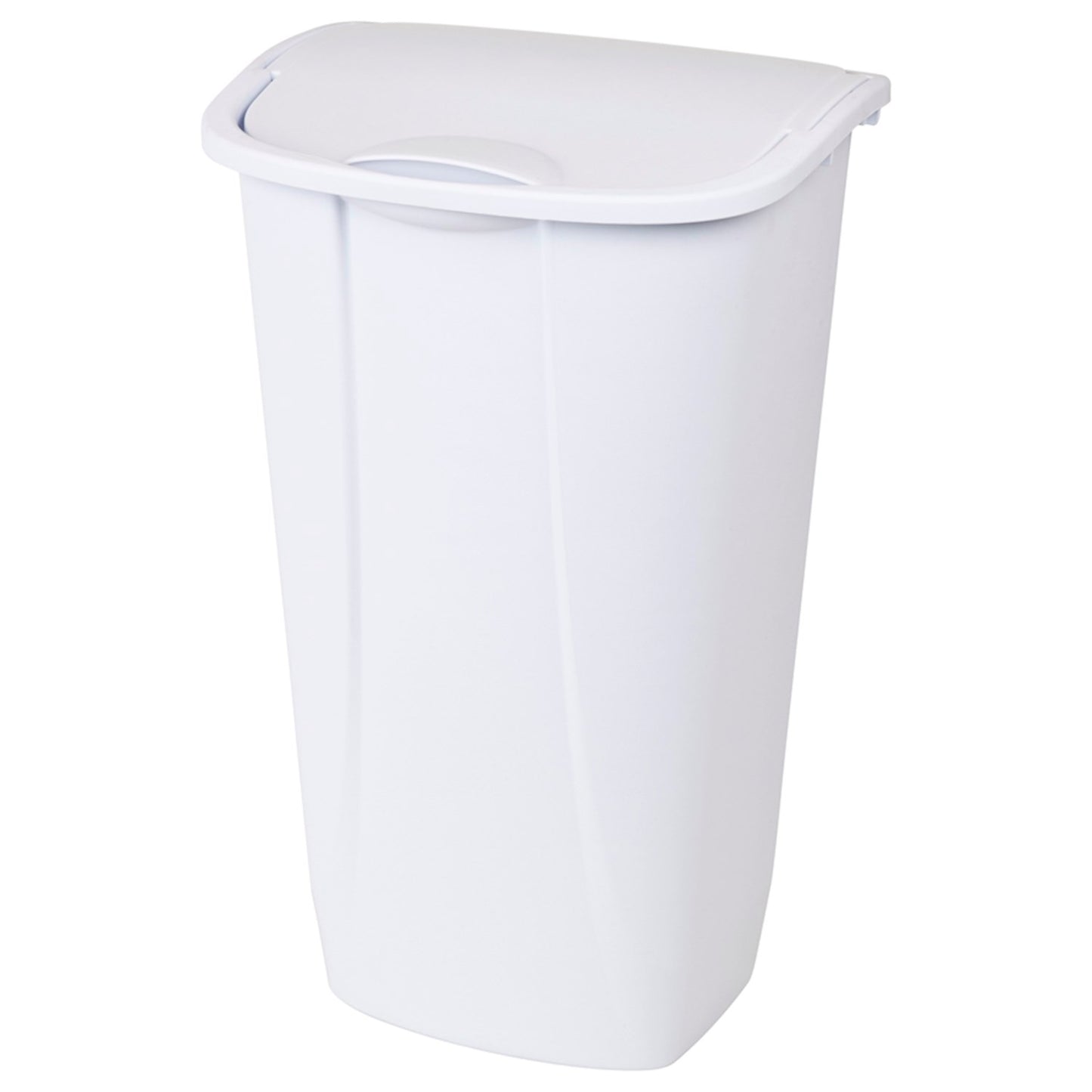 WASTEBASKET SWING TOP 11 GAL WHITE