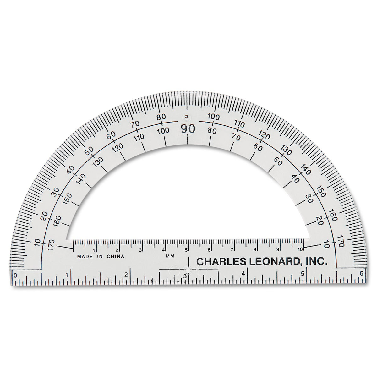PROTRACTOR 6IN PLASTIC