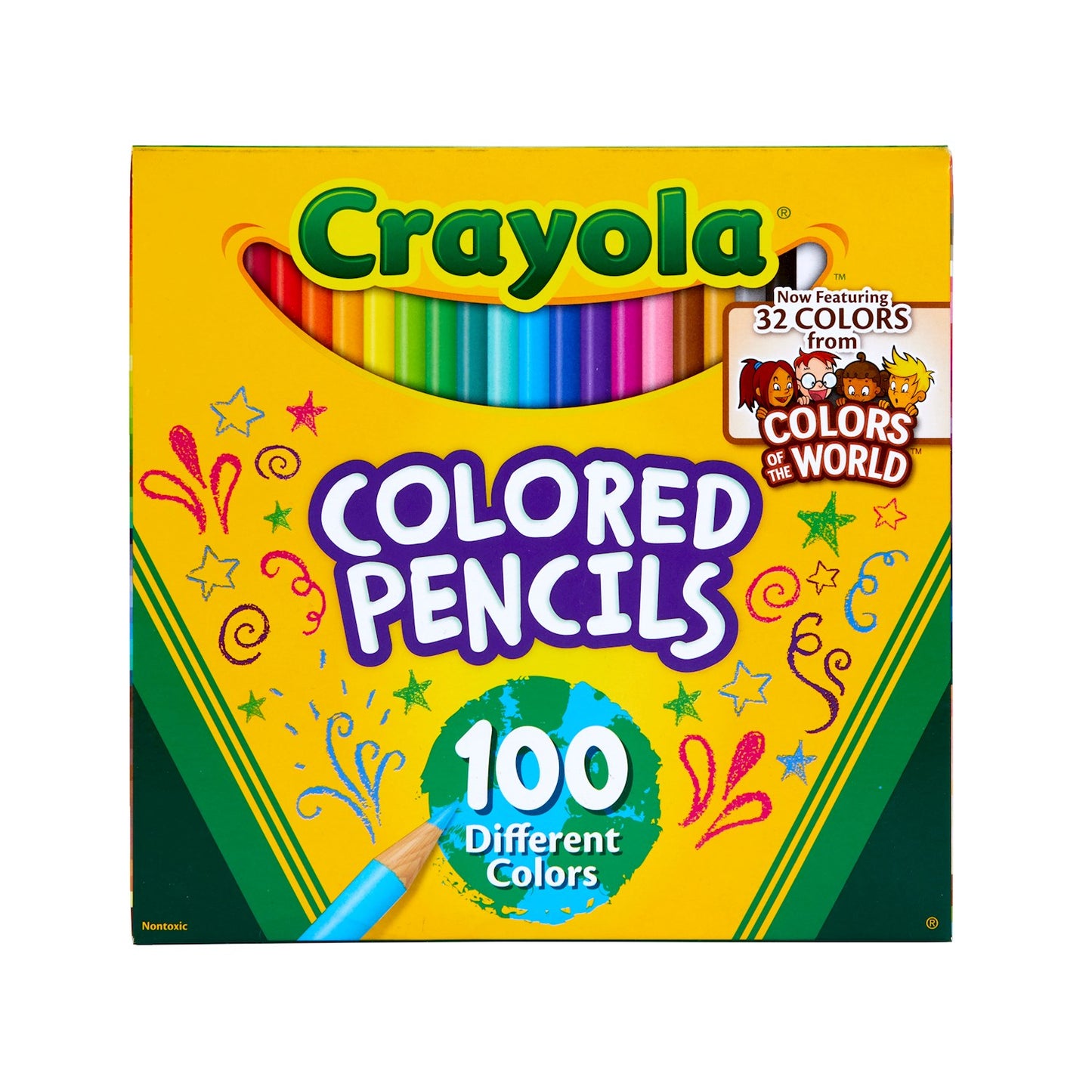CRAYOLA COLORED PENCILS 100 CT